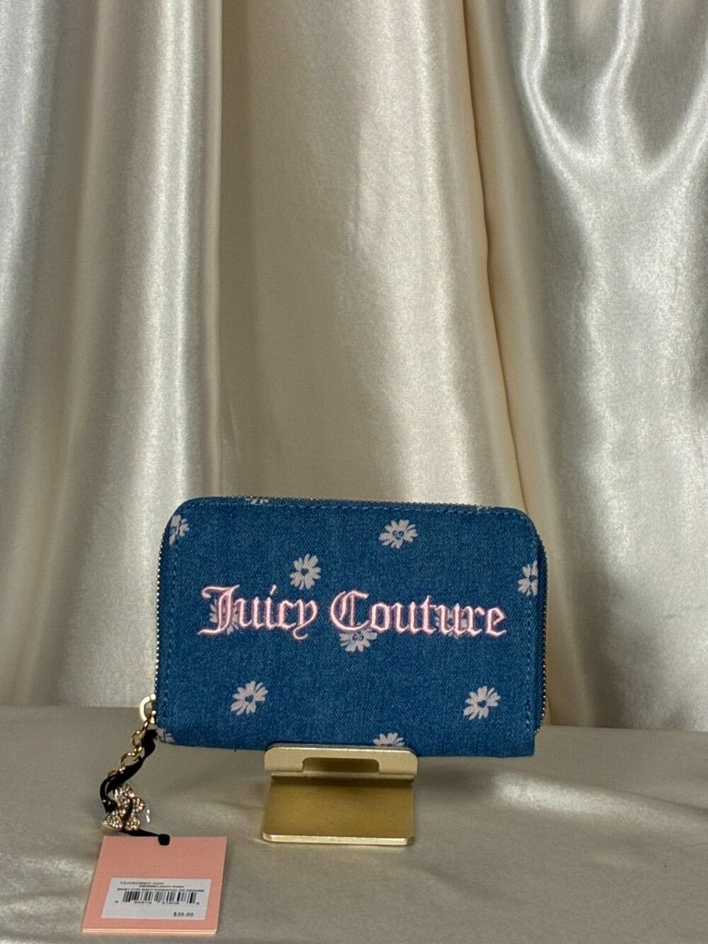 Juicy Couture Daisy for Juicy Denim Wallet Y2K - Picture 2 of 3